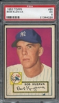 1952 TOPPS 85 BOB KUZAVA PSA EX 5