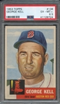 1953 TOPPS 138 GEORGE KELL PSA EX-MT+ 6.5