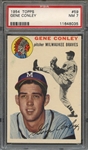1954 TOPPS 59 GENE CONLEY PSA NM 7